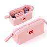 Large Capacity Pencil Case with Pen Holder Label Minimalist Student Stationery Storage Creative Stationery Storage Bag