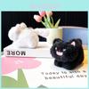 Adorable Cartoon Plush Keychain Accessory Featuring Fluffy Tail Design For Gifts