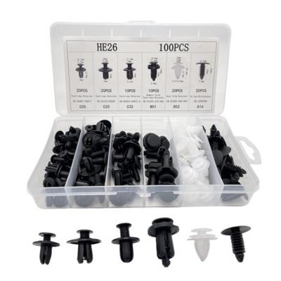New Car Body Push Retainer Pin Rivet Bumper Door Trim Panel Retainer Fastener HE26