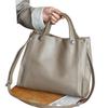 French Fashion Trend Genuine Leather Tote Bag, Shoulder Bag, Large Capacity Handbag