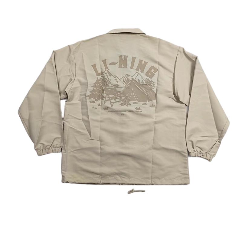 Li Ning Sports Series Casual Simple Versatile Jacket Men jackets AJDU231-4