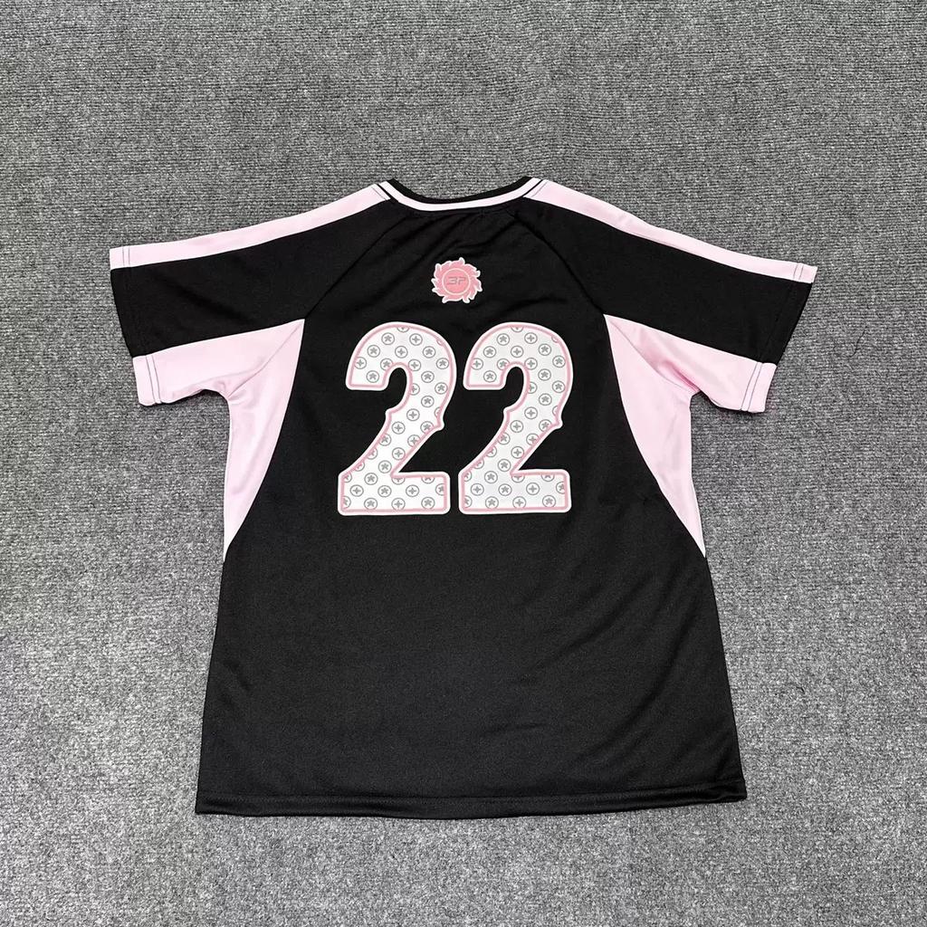 New Mesh Breathable Letter Short Sleeve Tshirts for Men and Women Crew Neck Baggy Casual Top Tees Oversized Sport Tshirt