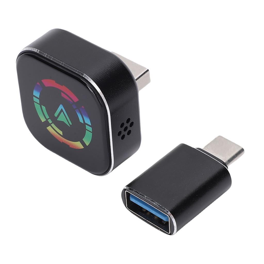 Kabelgebundener zu kabellosem Auto-Adapter Unterstützung für CarPlay Unterstützung für Android Auto 2-in-1 Fahrzeugmontiertes System