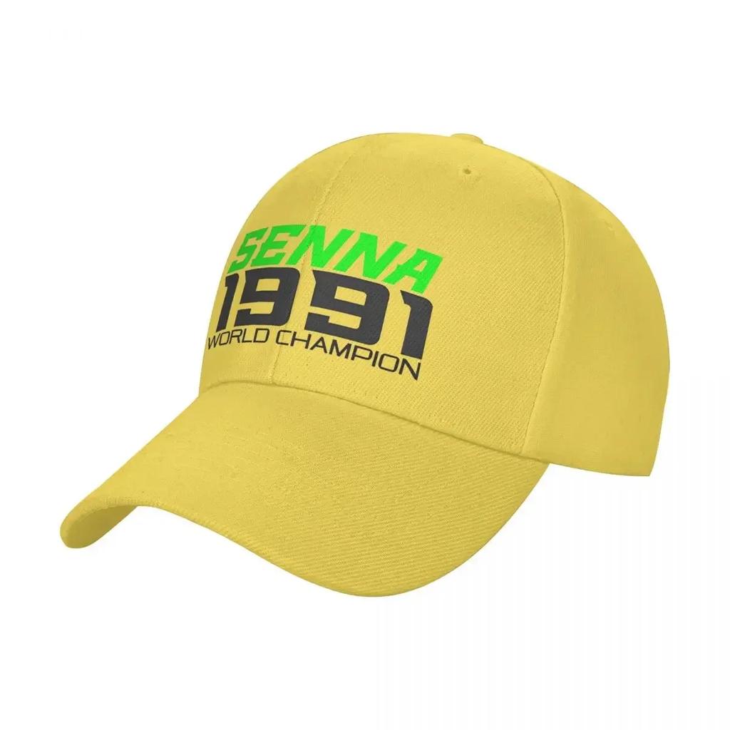 Ayrton Senna Racing Car 1991 Baseball Cap Adult Fashion Sun Caps Hats Adjustable Snapback Caps Fishing Hat Spring Hat