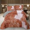Marble Bedspread Set Soft Lightweight Stone Print Coverlet Bed Spreads, Farmhouse Modern Thin Quilted Bedding Sets for Women Men