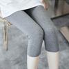 Elastic Waist Slim Stretch Cropped Pants Capris Skinny Jogging Capri Pants  Girls