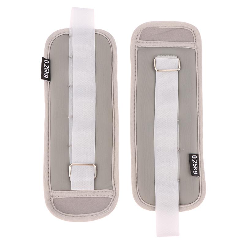 1Pair Adjustable Ankle Weights (0.25Kg*2Pcs) Neoprene Leg Arm Straps For Fitness Aerobics Physical Therapy For Women Men Kids