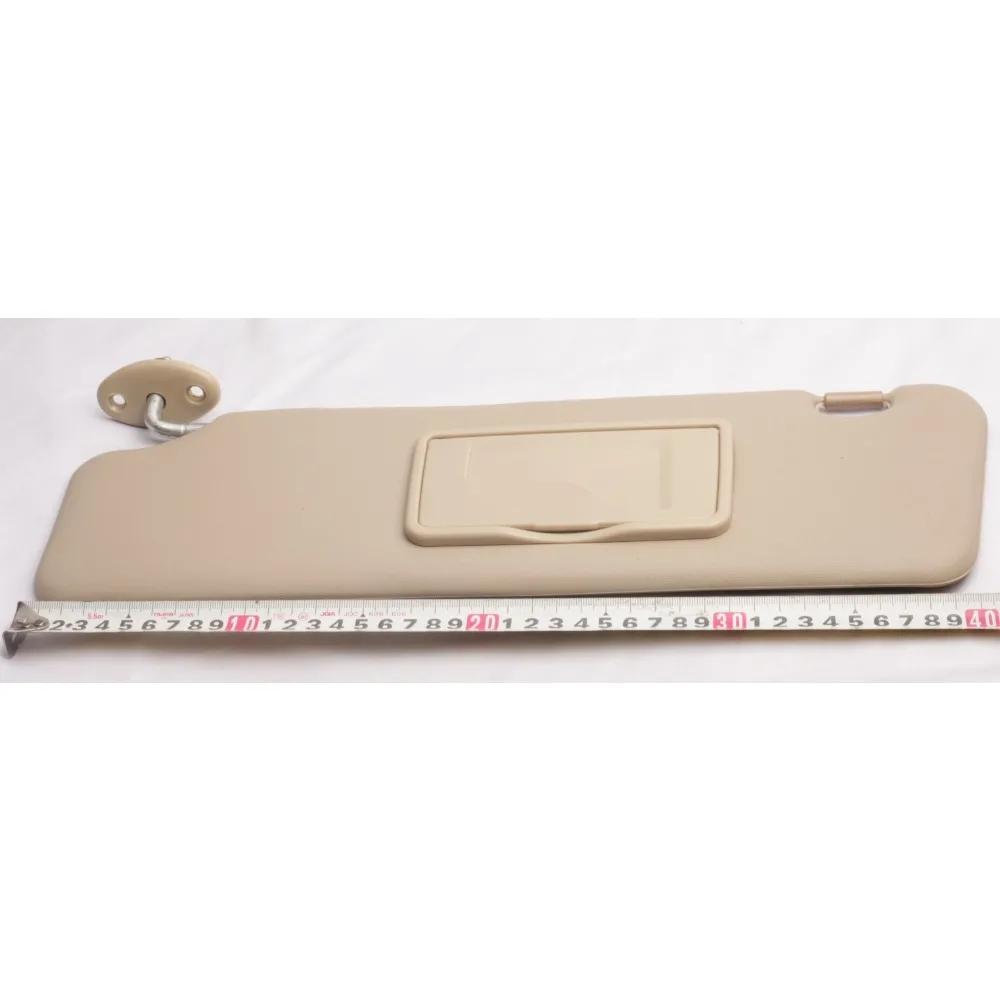 

1pc Left Right Beige Grey Sun Visor with Mirror for Great Wall Deer beige left