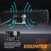 6'' LED Work Bar 16led Slim 48W Moto Work SUV Offroad UTV 4x4 Truck Backup Reverse Spotlight Driving Fog Lamp