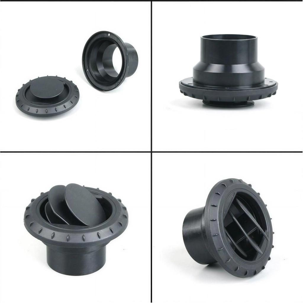 Diesel Heater Air Vent 360 Degree Rotating Closeable