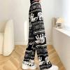 Elefantenhose Lässig Verstellbar Elastischer Hoher Bund Kordelzug Damen Herren Unisex Print Thailand Streetwear Strand Böhmisch Retro Vintage Boho