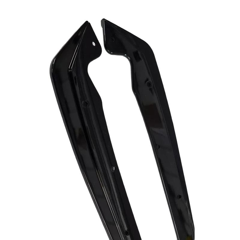 For BMW 5 Series G30 G31 M Sport 17 22 Rear Bumper Splitters Flaps Pair Made from ABS for Reliable Performance