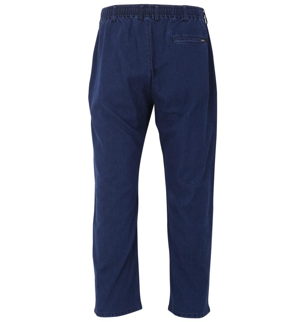 [Mid, Specializing in Plus Sizes] Pants (Outdoor Products) OUTDOOR PRODUCTS Plus Size Cool-Touch Denim Easy Pants, 5L, Blue, Men's, 1012543101-2-5L