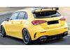 Black Dual/Quad Exit Tailpipe for Mercedes-Benz A-Class A200 A220 W177, A35, A45, AMG Rear Lip