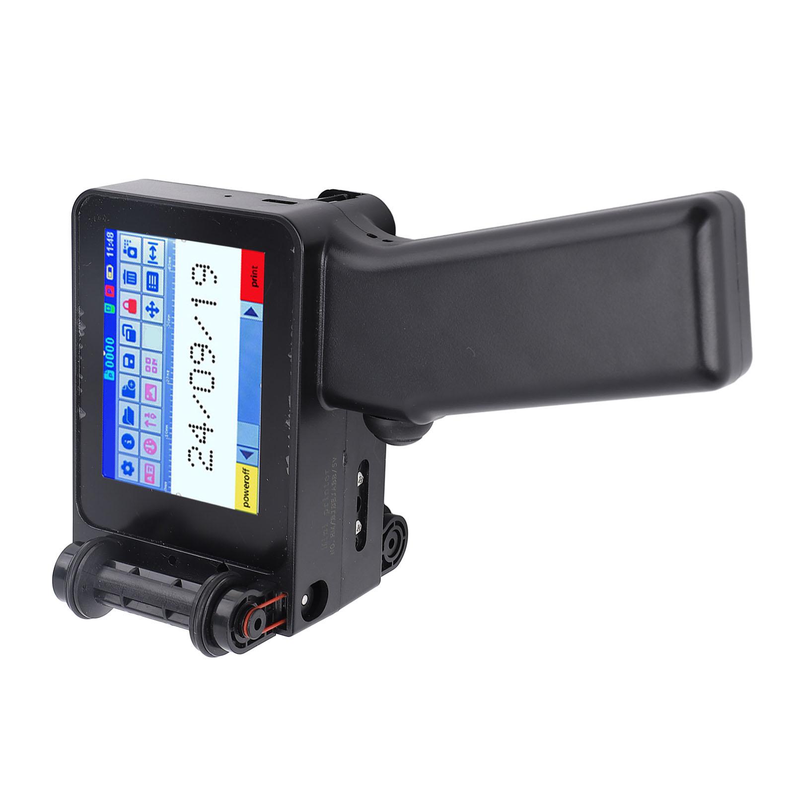 

Ручной струйный принтер с картриджем 4,3-дюймовый светодиодный сенсорный экран Портативная печатная машина для текста штрих-кода даты этикетки