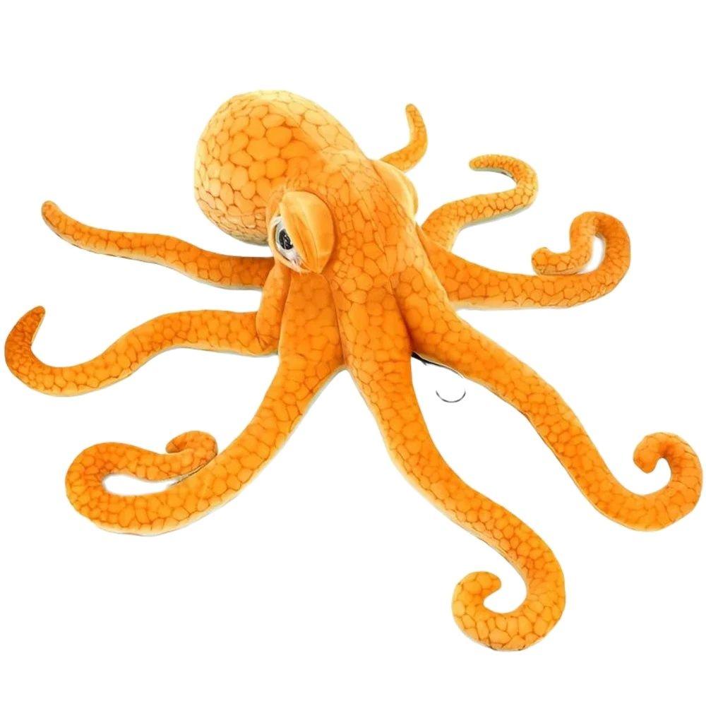 55CM Large Octopus Plush Toy Super Simulation Octopus Variable Shape High Quality Realistic Doll Child Birthday Christmas Gift