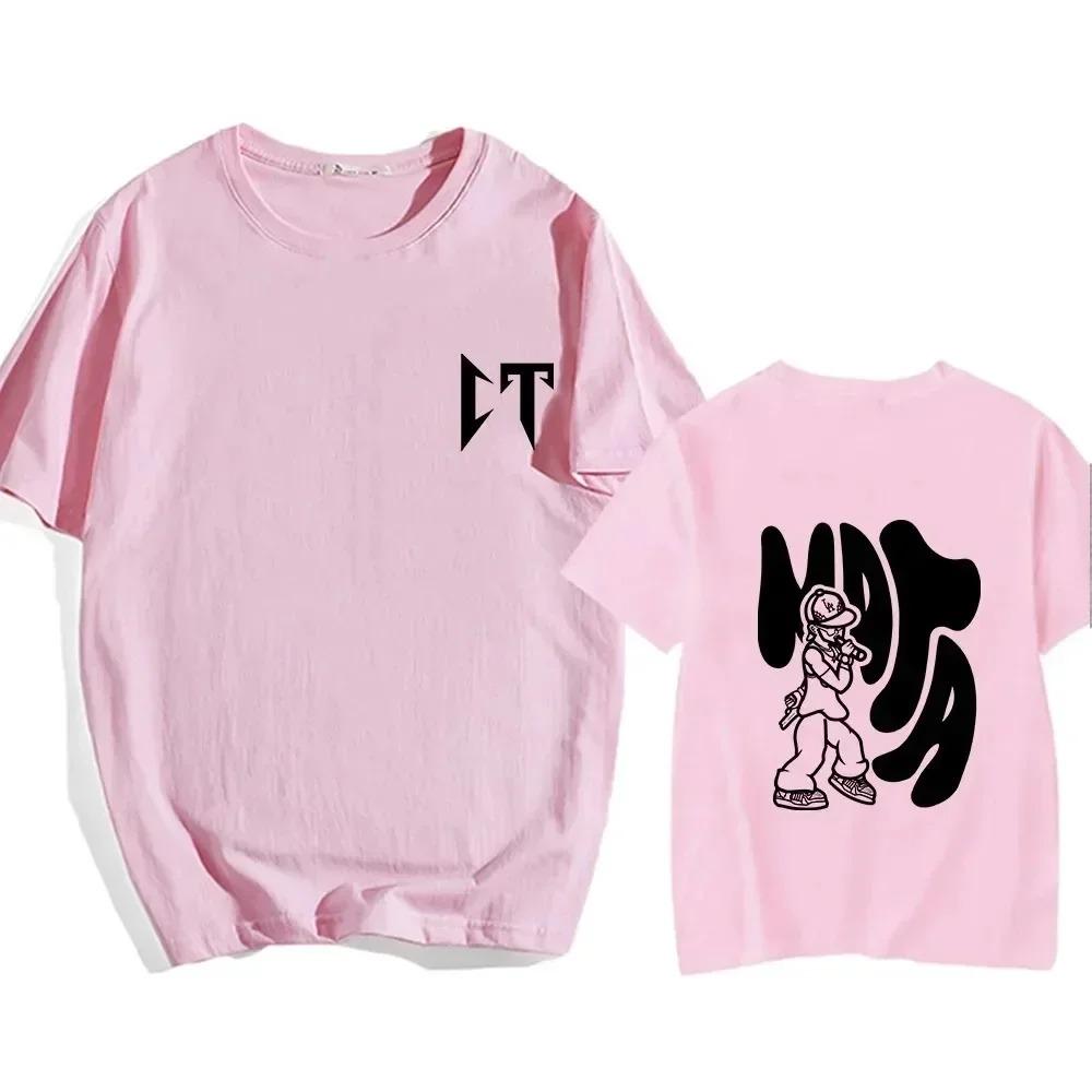 2024 Natanael Cano Corridos Tumbados Tees Tops Hip Hop Cotton Short Sleeve T-shirt Men Women High Quality Casual T-Shirt Clothes