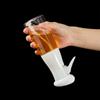 Cooking Oil Sprayer PP PET BBQ Spray Bottle Oil Sprayers Mister for Mixing Salad 200ml(White Plastic (in Bag) )