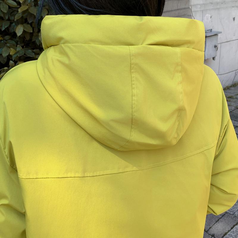 Mode Winter Damen Parkas Kapuze Dick Warm Jacken Elegant Locker Damen Mäntel