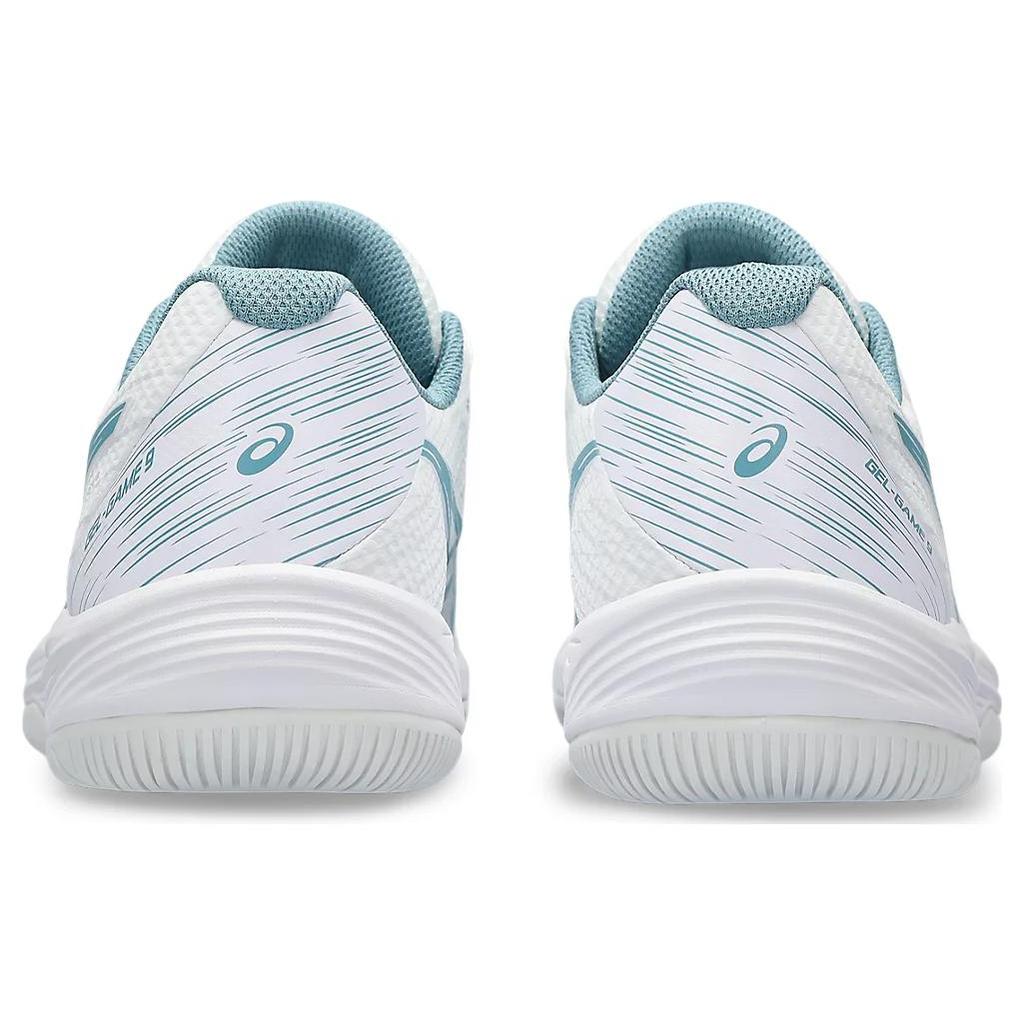 New Asics Gel Game 9 'White Gris Blue' Women's 1042A211-103