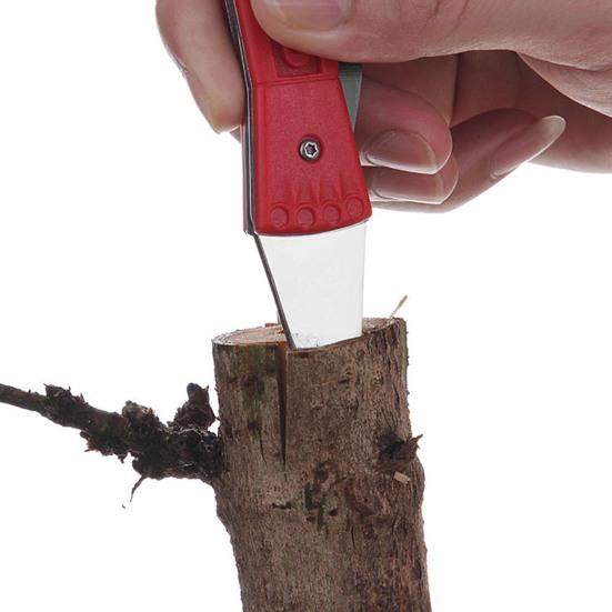 ZXW Klappmesser, scharfe Klinge, multifunktional, 3CR 13 Edelstahl, faltbares Taschenmesser zum Trimmen von Ästen