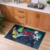 Edgerunners Customizable name kitchen floor mat easy to clean and wipe down Suitable for kitchens living rooms and entryways—a perfec