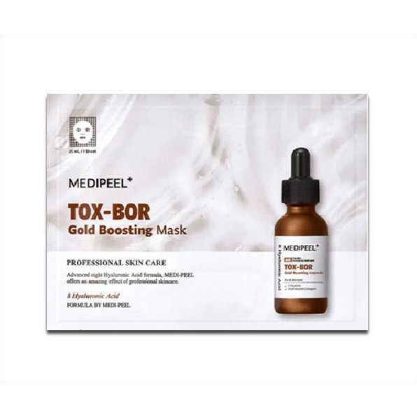 [MEDI] (bo1) Tox-Bor Gold Boosting Mask 25ml * 10ea / No Box(Case)