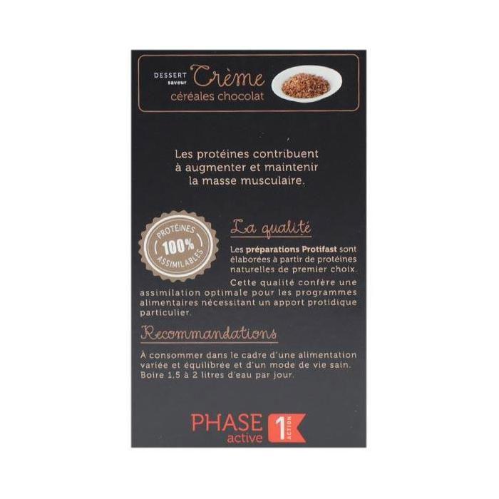 Protifast Dessert Hyperprotéiné Crème Céréale Chocolat 7 sachets