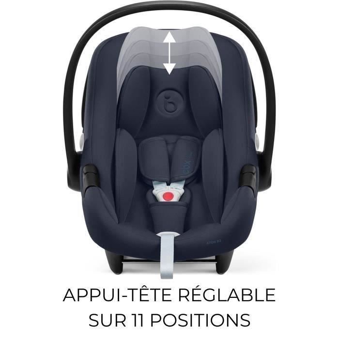 Aton B2 I-size Car Seat Cbx by Cybex - 45 To 87 Cm - Birth Up To 13 Kg - Up To 2 Years - Base One Included - Blue