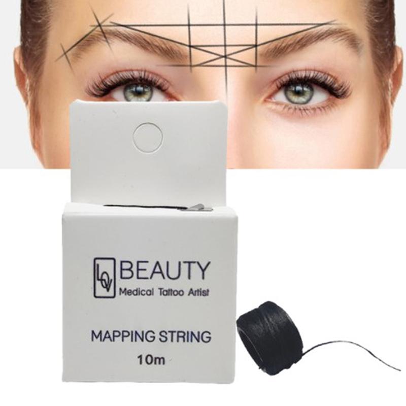 Mapping Pre-Ink String For Microblading Eyebow Make Up Dyeing Liners Thread