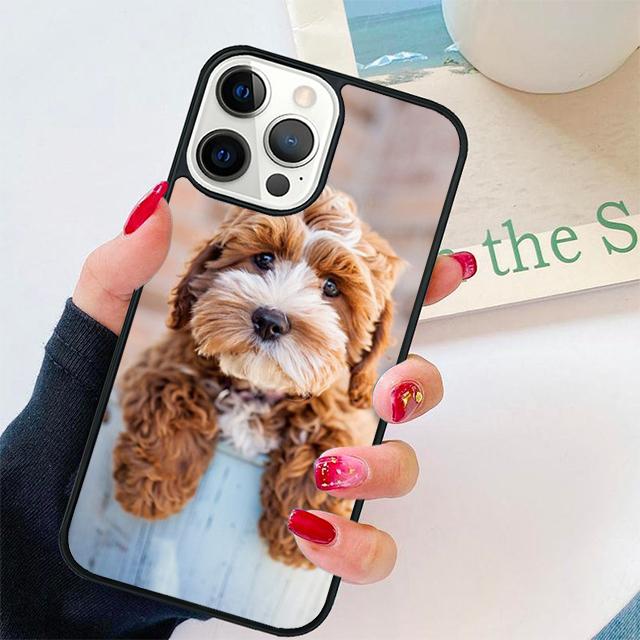 

Cockapoo dog cute cockapoos Phone Case Cover For iPhone 17 Air 15 16 14 13 12 Pro Max 11 Pro Max Plus Coque Shell iPhone 13pro max