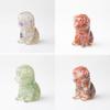 Resin Craft Pet Statue With Genuine Water Crystal For Modern Living Room Accent