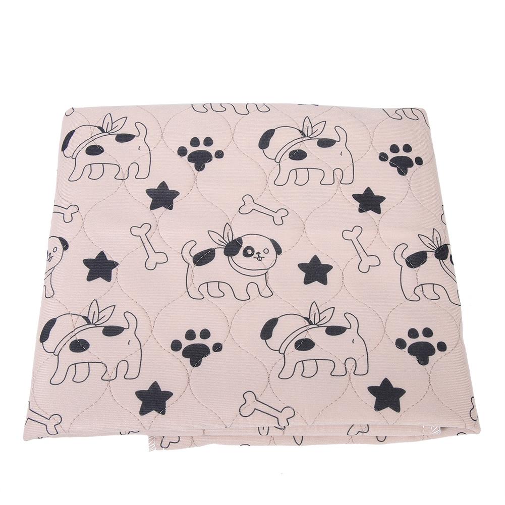 Återanvändbar Vattentät Valp Hund Katt Kiss Sängskydd Matta Urin Husdjur Träningsmatta 70 * 80cm