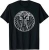 Preußisches Emblem Deutschland Heiliges Römisches Reich Adler T-Shirt 100% Baumwolle Rundhals Sommer Unisex T-Shirt