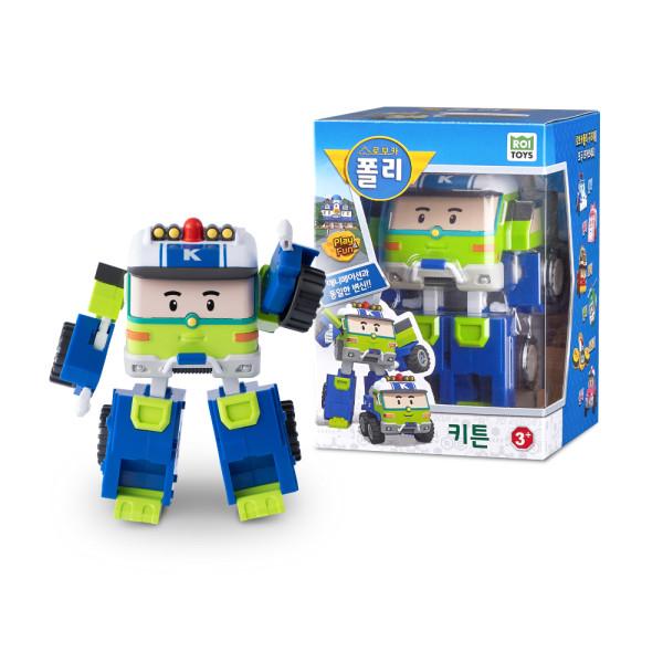 

Робот-трансформер Robocar Poli Kitten, 4 дюйма [один предмет], популярная корейская игрушка в подарок