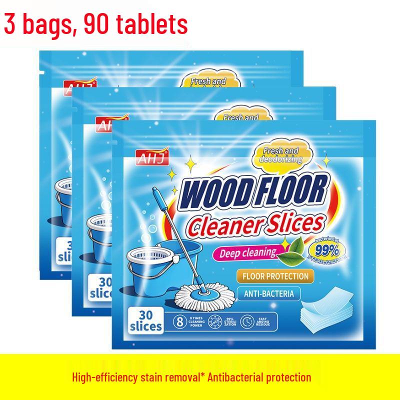 

Scented Tile & Floor Cleaning Tablets for Brightening & Odor Removal - Strong One-Swipe Mop Cleaner