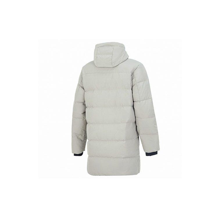 PUMA Down Jackets Men's Gray Green Hooded Moderate Puffer Jacket 535582-68