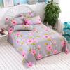 Soft and Skin-friendly Single Print Duvet Cover & Brushed Bed Sheet - 1.5 Meter