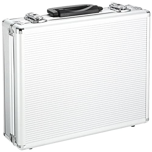JEJ Astage Aluminum Tool Case AL-A003, 35.6cm Wide x 10.3cm Deep x 31cm High