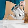 1Pc Stainless Steel Cooking Kettle Portable Pot Household Oil Pot with Filter Large Capacity Oil Storage Tank Thickened OZ Pot
