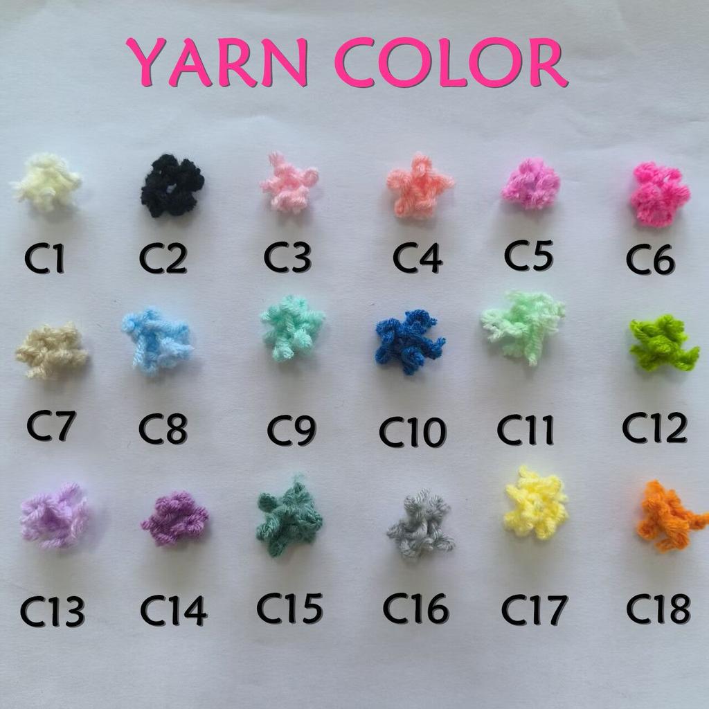 Personalized Large Capacity Backpack Christmas Gift Hand-Made Unique Name Custom Multicolor Rope Yarn Color Rainbow Decoration