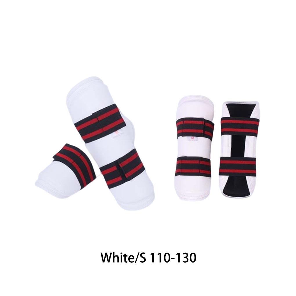 Защитное снаряжение для тхэквондо Полный комплект защиты рук и ног Боевое карате Защита голени Взрослый ребенок Защитный костюм Снаряжение