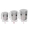 Stainless Steel Fine Mesh Shake Bottle with Dustproof Lid Powder Spreading Tank  Kitchen Supplies