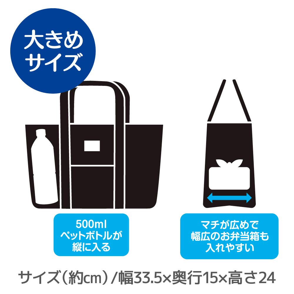 Thermos Insulated Lunch BK Bag, 7L, Black, REW-007