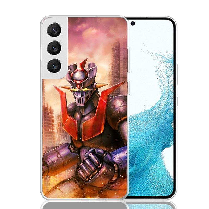 Manga Mazinger Z Anime Case Phone Cover for Samsung Galaxy Note 20 Ultra 10 Pro Lite 9 8 S10 Plus S9 S8 + S7 Edge M52 Trend Fund
