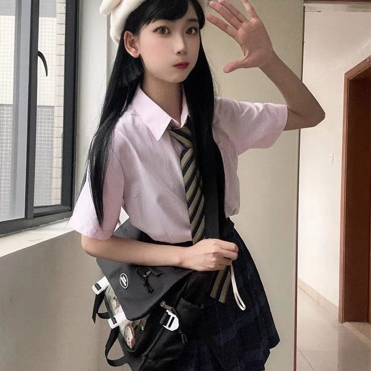 Daily Transparent Shoulder Crossbody Versatile Bar Secondary Campus College Style Pain Bag