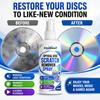Spray Reparador de Rayones para Discos CD DVD Retro de 100 ml, Elimina Rayones Finos y Marcas de Suciedad para un Rendimiento de Lectura Más Suave