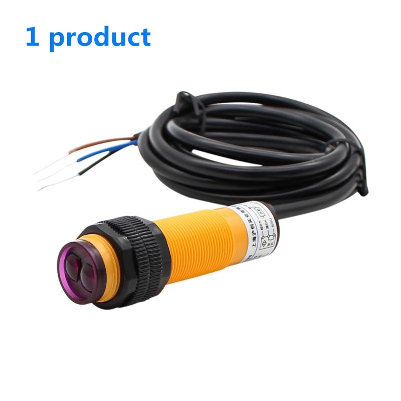 Diffuse Reflection Photoelectric Switch Sensor E3F-DS30C4/C2/P1/P2 Three-wire NPN Normally Open 24V Adjustable