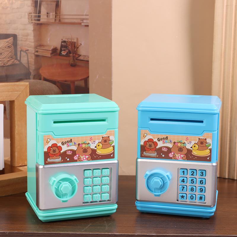 1 Piece Kawaii Kapibala Creative Savings Bank Children'S Storage Piggy Bank Girl Heart Cute Toy Birthday Gift