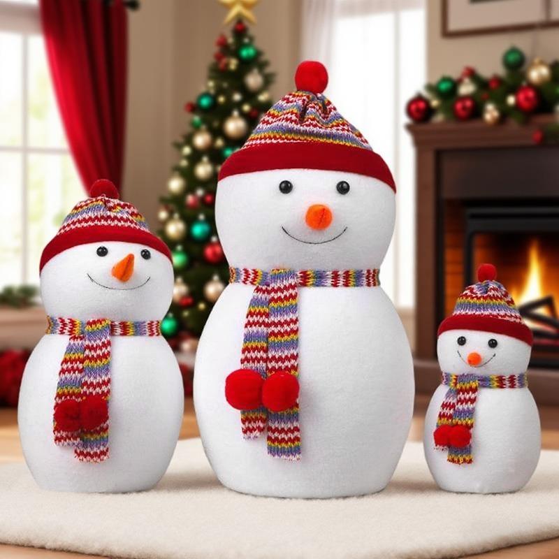 Christmas decorations snowman doll table top ornament Christmas gift Christmas tree accessories snowman
